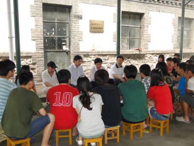 学院领导赴周口店实习基地看望实习学生