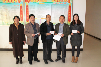 学院将雅安灾区爱心捐款全部转交保定市南市区慈善协会