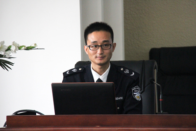 石家庄五进消防知识宣传中心张远教官应邀来院作消防知识讲座