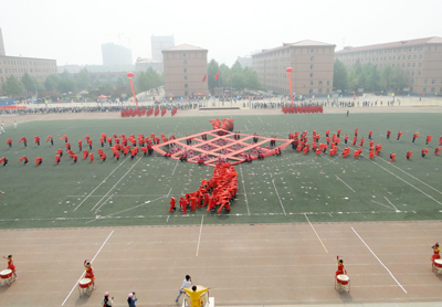 我院2013年春季运动会隆重开幕