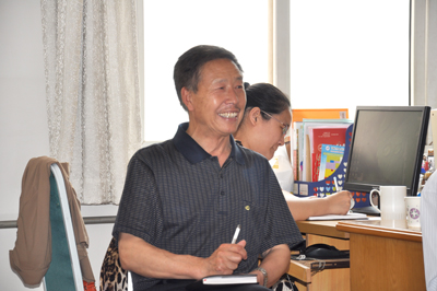 杨高峰副院长率队深入信息工程系调研