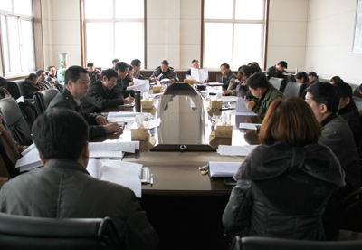 学院召开上半年评建工作布置会暨2013版人才培养方案工作启动会