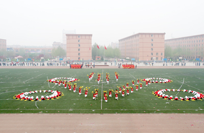 中国地质大学长城学院2012年春季运动会隆重开幕