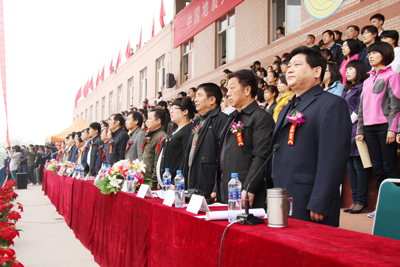 中国地质大学长城学院2012年春季运动会隆重开幕