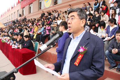 中国地质大学长城学院2012年春季运动会隆重开幕