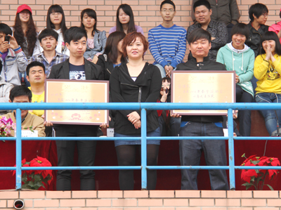 中国地质大学长城学院2012年春季运动会圆满闭幕