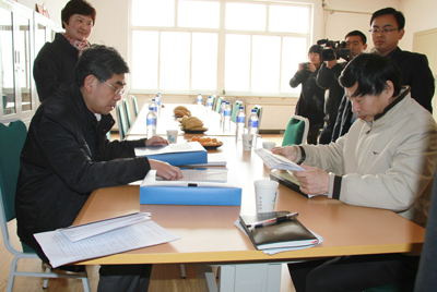 中国地质大学北京专家组来院进行学士学位授予单位和授权专业评审