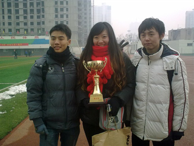 我院足球队荣获2011“李宁杯”中国大学生足球赛河北赛区季军