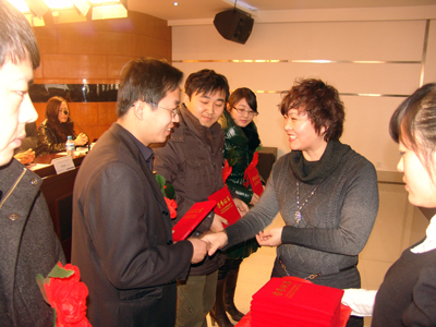 2010年度总结表彰大会隆重召开