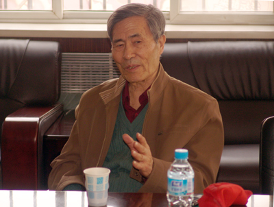 中国科学院院士李廷栋来我院参观指导