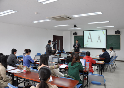 学院董事长周虎震先生应邀到北京大学演讲
