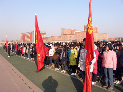学院召开09—10学年学生评优表彰大会