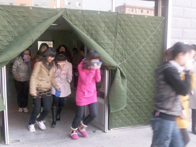 我院积极开展消防演习