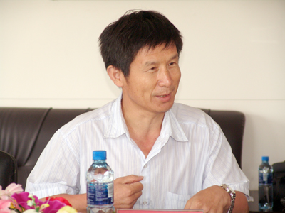 地大北京党委书记王鸿冰莅临我院调研指导