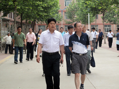 中国地质大学北京领导来我院做调研指导工作