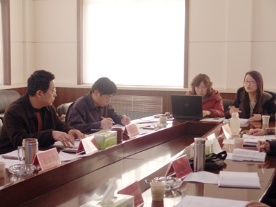 我院召开2009年度系部学生工作考核汇报会