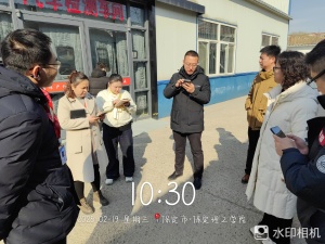 校领导现场研讨工程实训中心规划方案