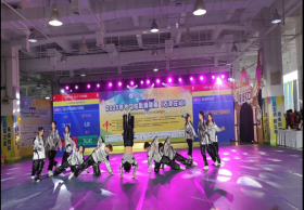 保定理工学院在2025年全国啦啦操联赛（石家庄站）斩获佳绩