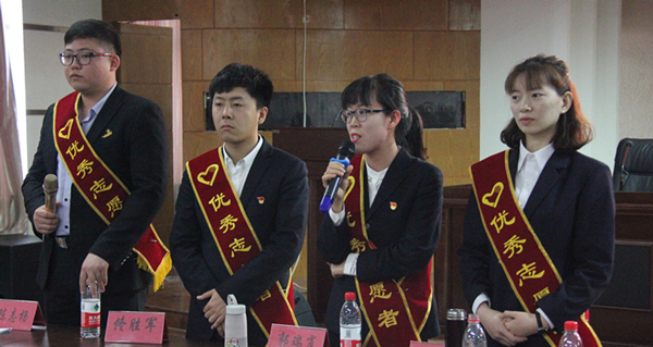 西部志愿行  奉献新时代——2019年大学生志愿服务西部计划（新疆巴州专项）优秀志愿者典型事迹巡回宣讲报告会在我校举行