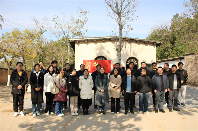 传承红色基因 培育时代英才——保定理工学院赴西柏坡纪念馆开展主题党日活动