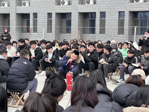 养成教育|保定理工学院|管理学院|消防安全，从我做起