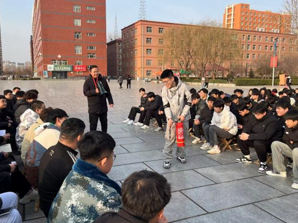养成教育|保定理工学院|管理学院|消防安全，从我做起