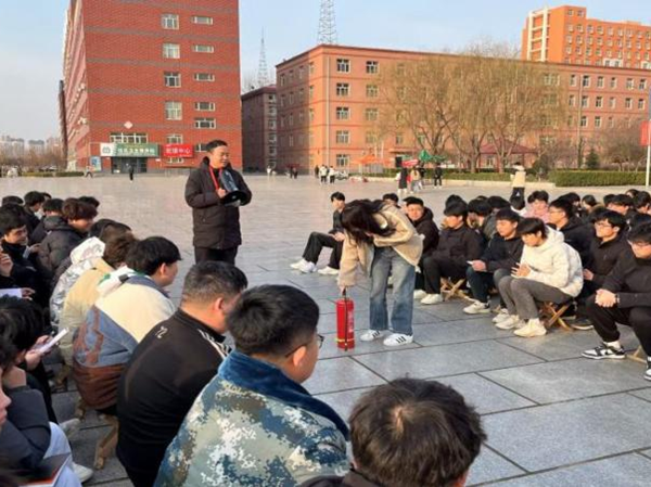 养成教育|保定理工学院|管理学院|消防安全，从我做起