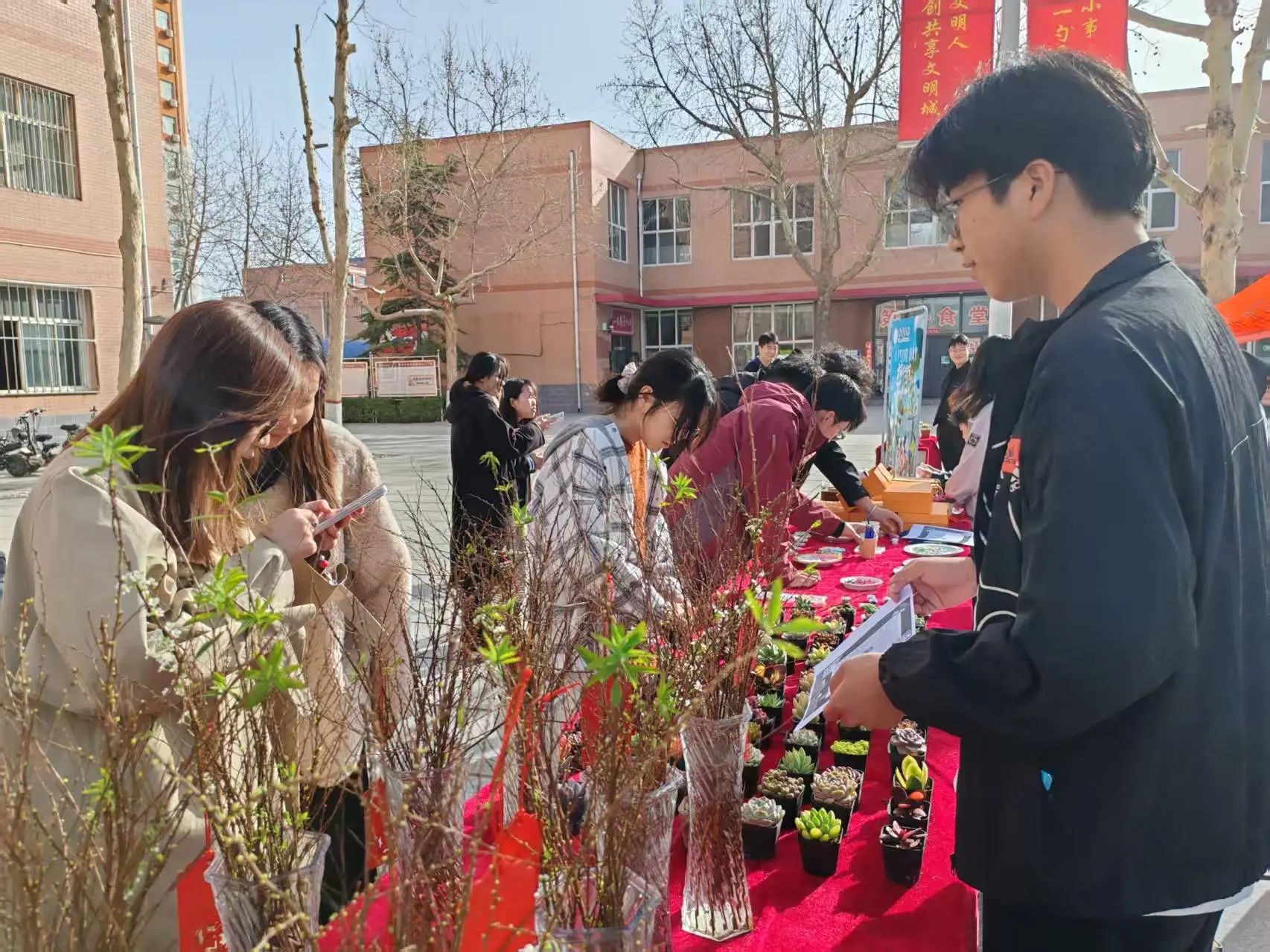 浇洒青春绿韵，育化教育新光