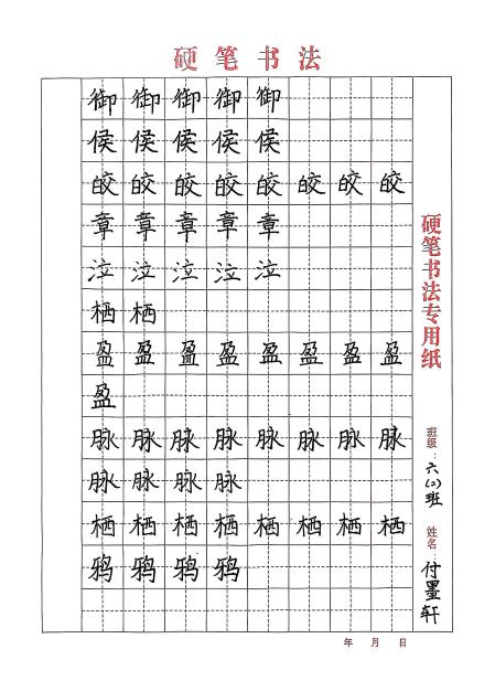 保定理工学院||教育学院||笔端传薪火，实践共成长——教育学院助力清苑区第五小学书法课程圆满收官