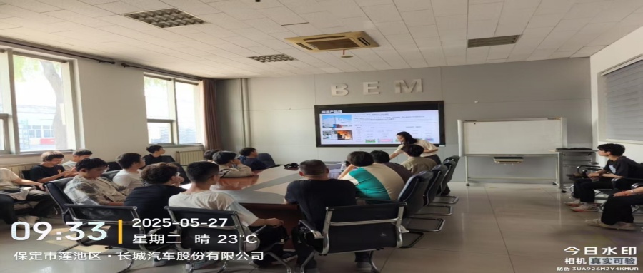 保定理工学院师生走进长城精工模具  深化产教融合实践
