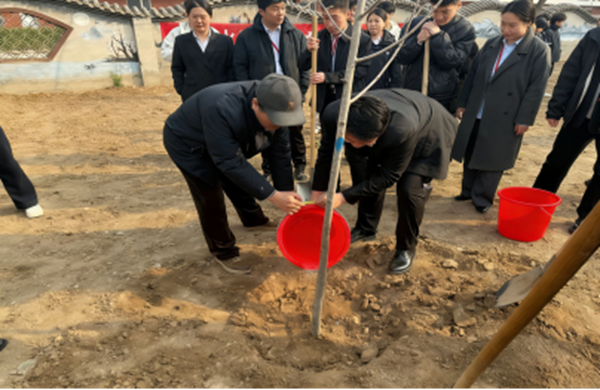 植绿护绿筑希望 同心共美校园春