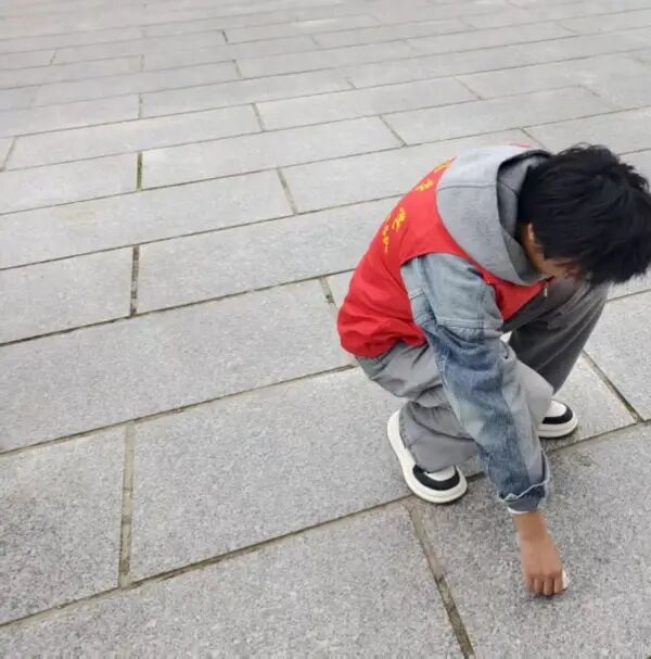 养成教育|保定理工学院管理学院学子以“弯腰行动”行动诠释文明素养