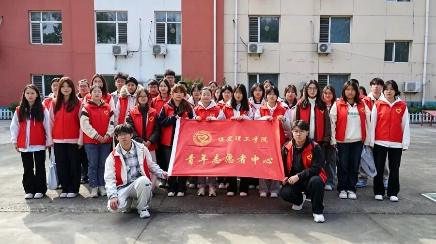 【迎新专辑】保定理工学院校级团学组织巡礼:青年志愿者中心