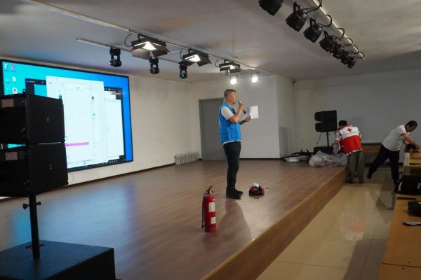 保定理工学院联合红十字会开展灾害个人防护及初期灾害救援专题培训