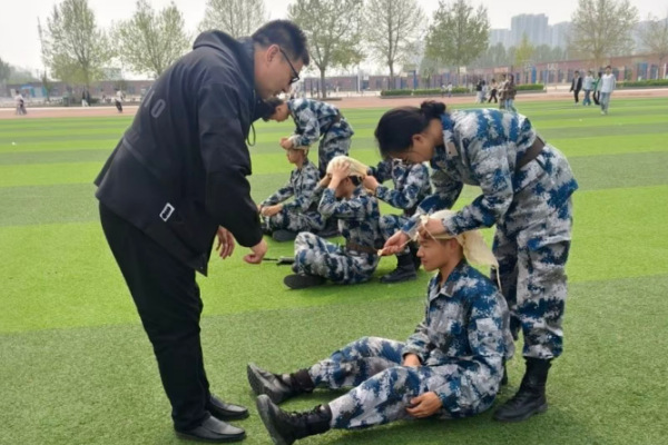 聚力转型砺精兵 初心如磐担使命——我校国旗护卫队开启实战化综合训练新征程